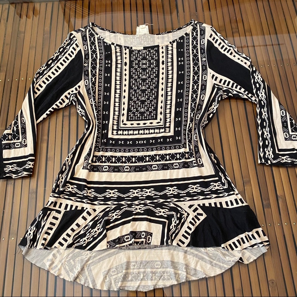 Anthropologie tribal top small